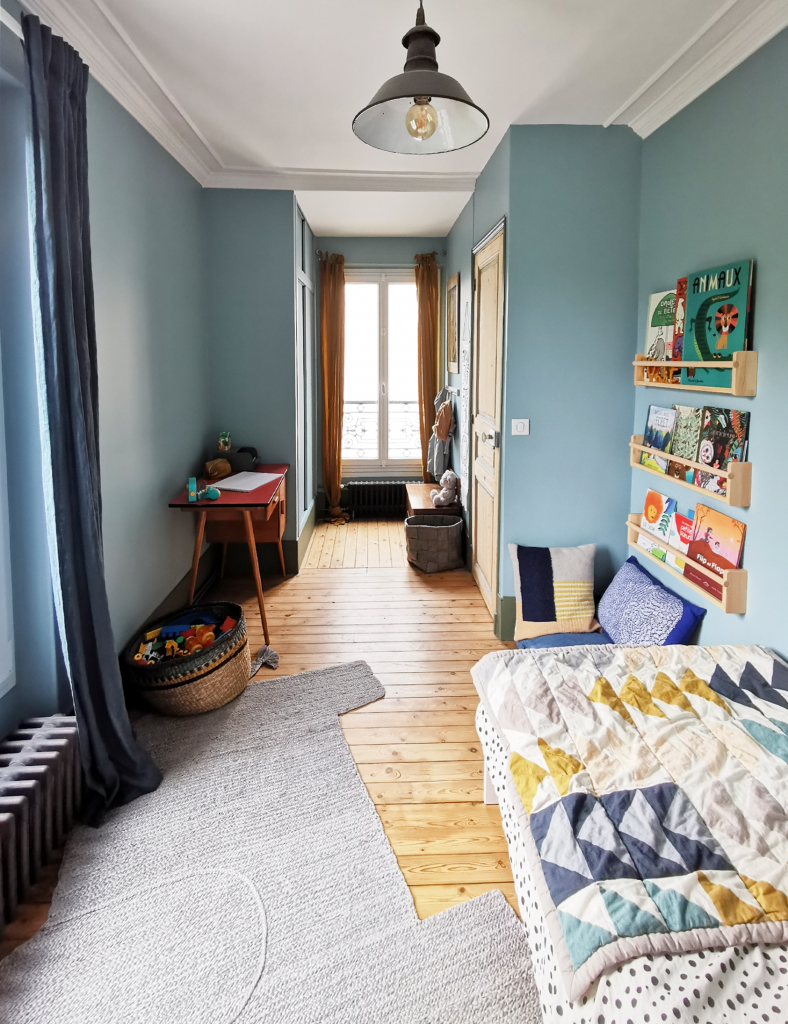 Rénovation complète maison ancienne charme de l'ancien chambre enfant réagencement des espaces décoration personnalisée